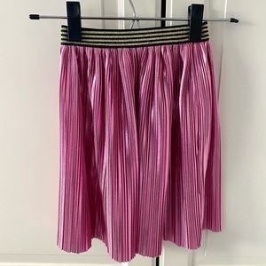 Cotton On girls metallic pink skirt, size 3/4